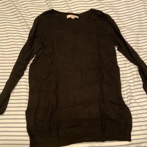 Black LOFT petite sweater